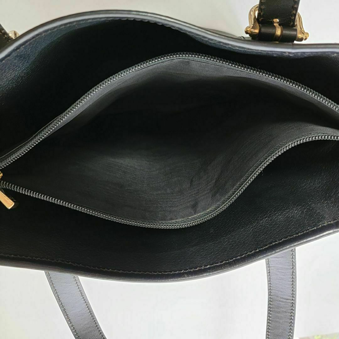 CELINE - CELINEセリーヌ ブラックマカダムトートバッグ CELINE - CELINEセリーヌ ブラックマカダムトートバッグ