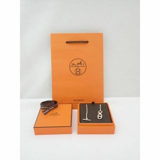 エルメス(HERMES)のbank様専用エルメス シェーヌダンクル アミュレット シルバーネックレス(ネックレス)