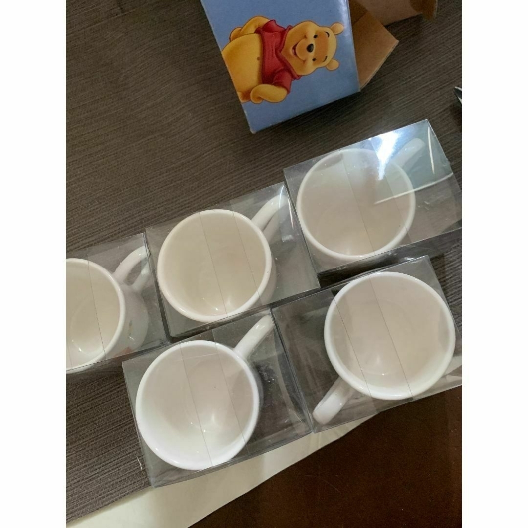 くまのプーさんミニマグカップセット インテリア/住まい/日用品のキッチン/食器(グラス/カップ)の商品写真