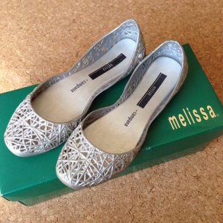 メリッサ MELISSA カンパーナ ジグザク シルバー USA 6