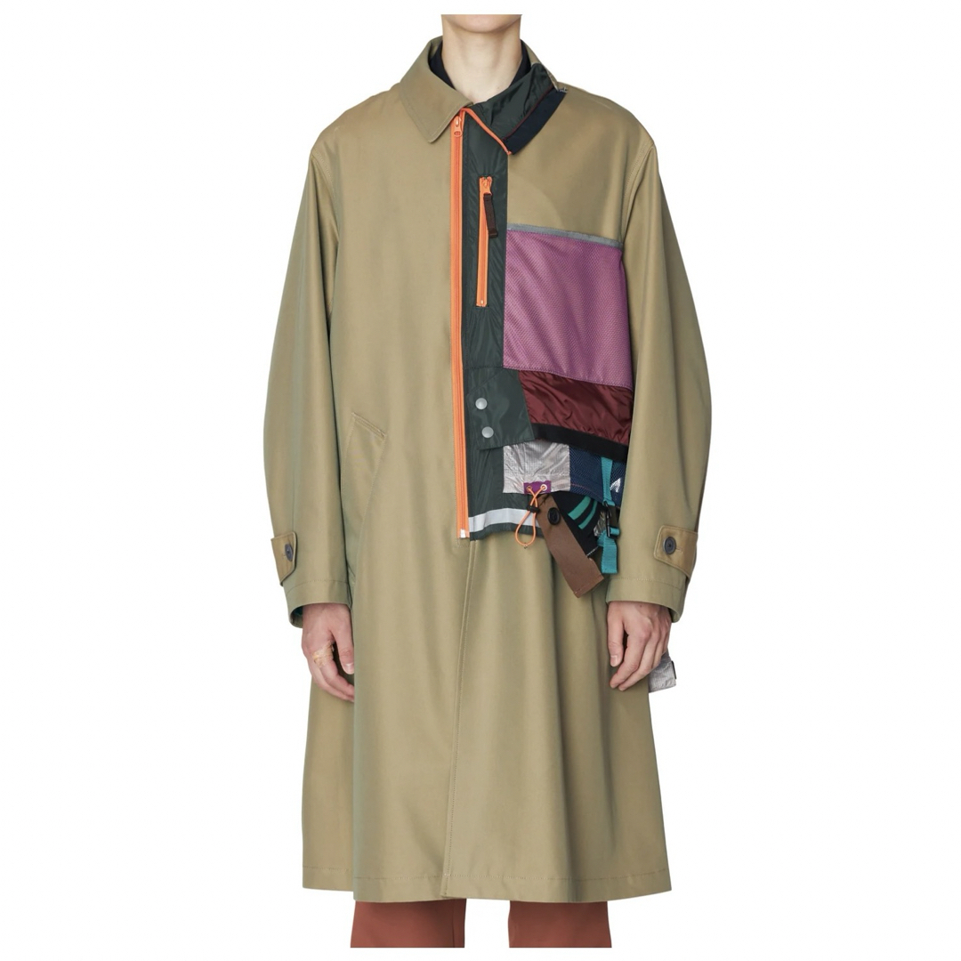 kolor - kolor カラー 24SS ドッキングステンカラーコート kolor - kolor カラー 24SS ドッキングステンカラーコート