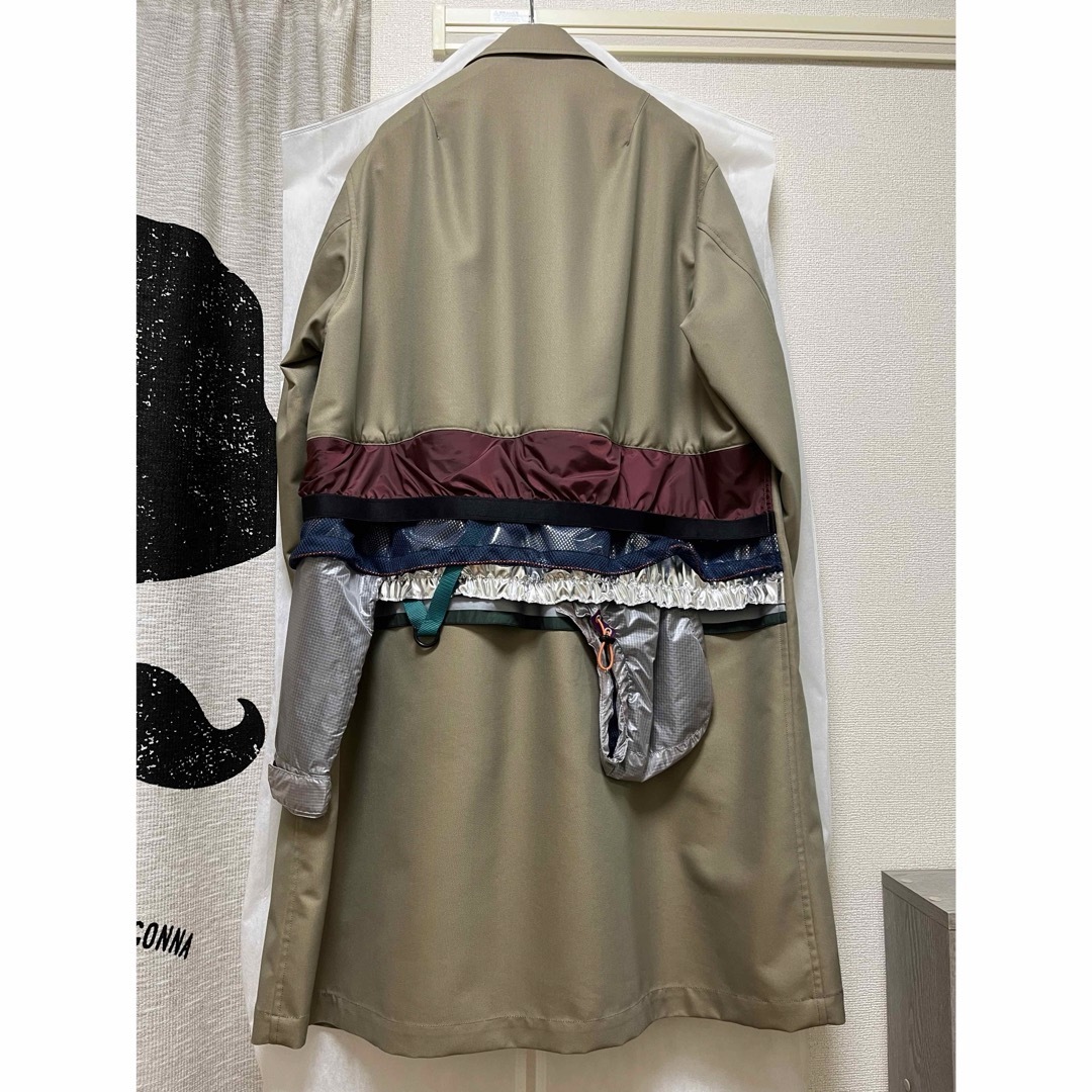 kolor - kolor カラー 24SS ドッキングステンカラーコート kolor - kolor カラー 24SS ドッキングステンカラーコート