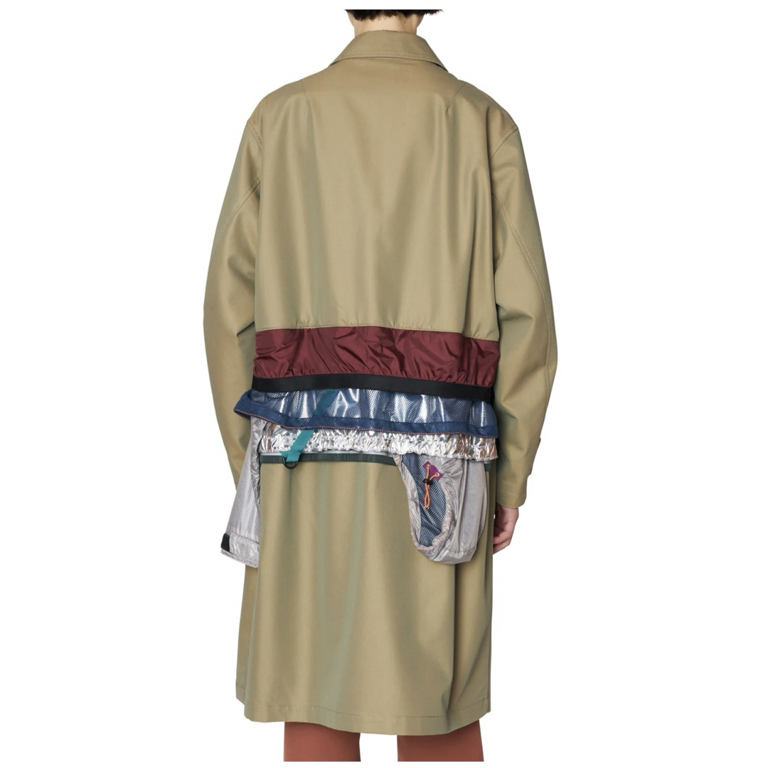 kolor - kolor カラー 24SS ドッキングステンカラーコート kolor - kolor カラー 24SS ドッキングステンカラーコート