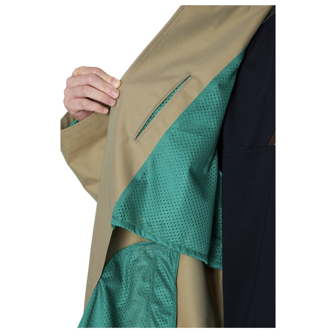 kolor - kolor カラー 24SS ドッキングステンカラーコート kolor - kolor カラー 24SS ドッキングステンカラーコート
