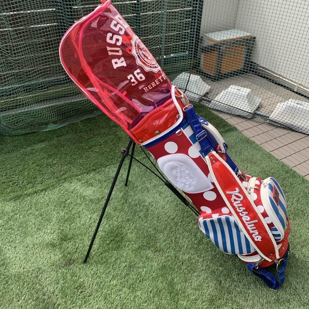 超高級ゴルフブランドRUSSELUNO88,000円相当キャディバッグ 超高級ゴルフブランドRUSSELUNO88,000円相当キャディバッグ