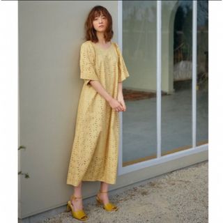 iNtimite Flower Embroidery One-piece(ロングワンピース/マキシワンピース)