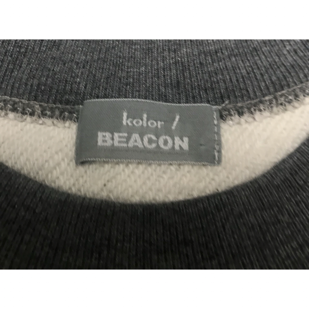 kolor beacon パッチワークスウエット kolor beacon パッチワークスウエット