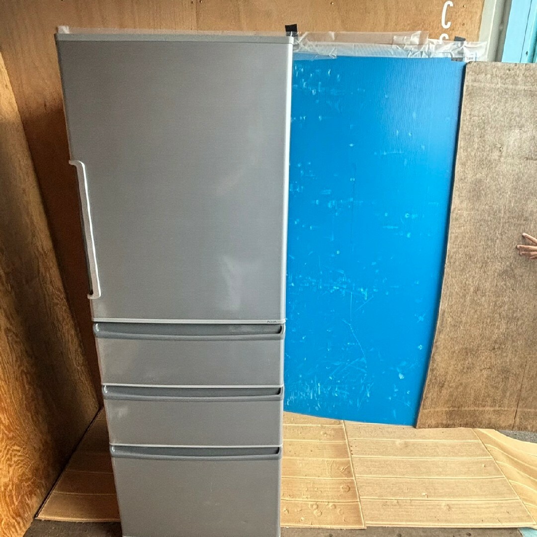 41Z 大型冷蔵庫 ファミリータイプ 400L未満 アクア 美品 送料 41Z 大型冷蔵庫 ファミリータイプ 400L未満 アクア 美品 送料