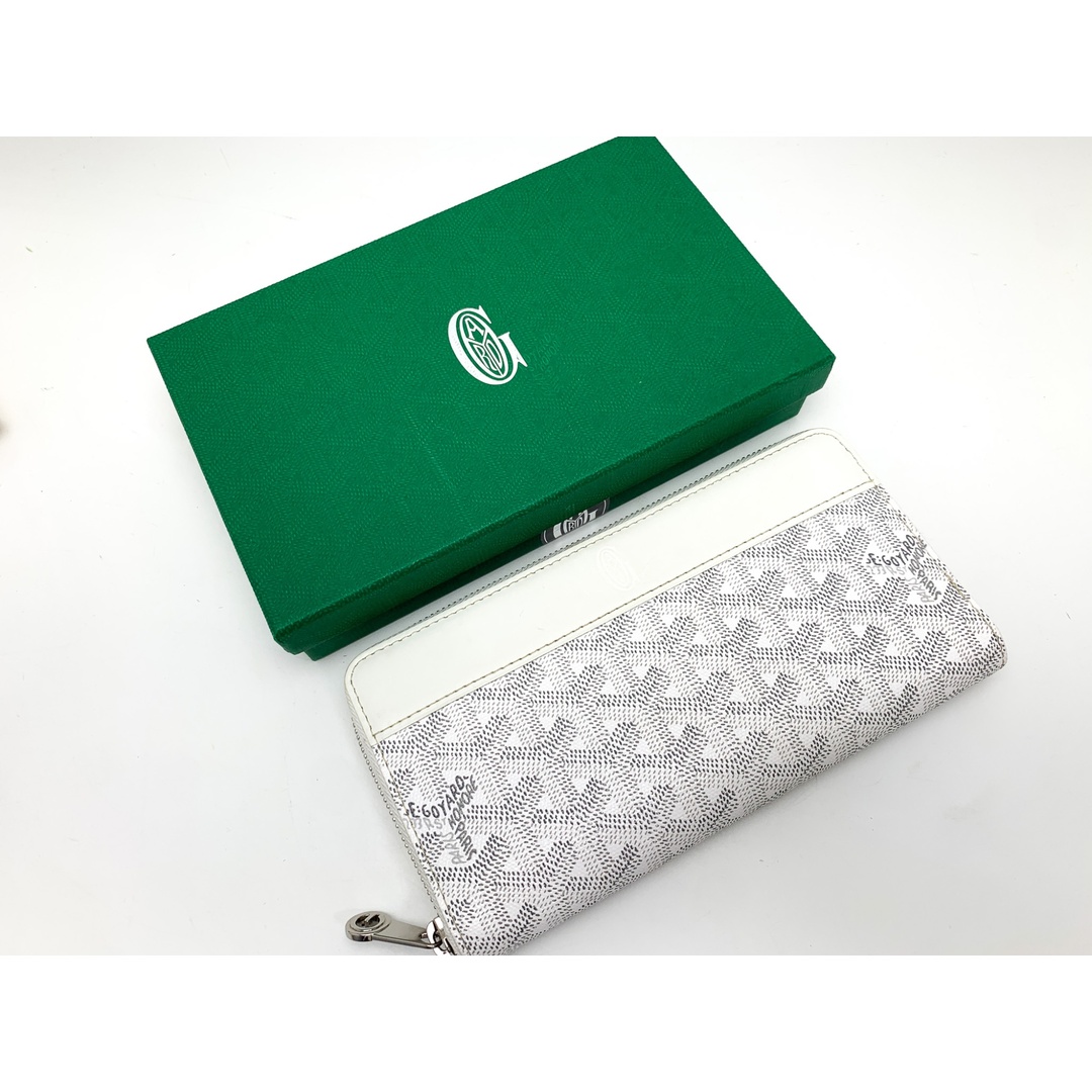 GOYARD ラウンドジップ 長財布 マティニョンGM 大容量 GREEN GOYARD ラウンドジップ 長財布 マティニョンGM 大容量 GREEN