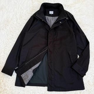 希少サイズ☆2XL アルマーニコレツォーニ ステンカラーコート 撥
