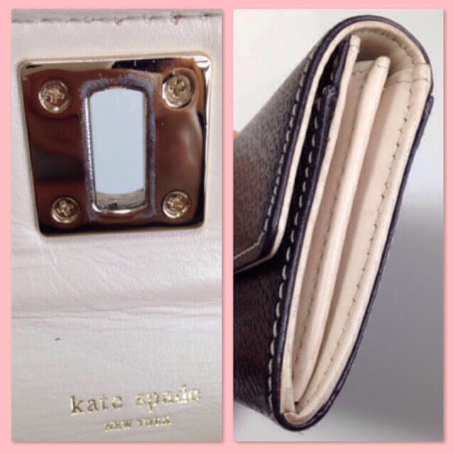 kate spade new york(ケイトスペードニューヨーク)の値下げ♪ケイトスペード☆レザー長財布 レディースのファッション小物(財布)の商品写真