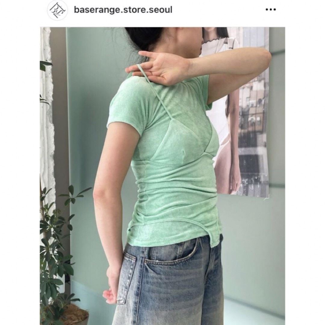 BASERANGE OMO TEE トップス BASERANGE OMO TEE トップス