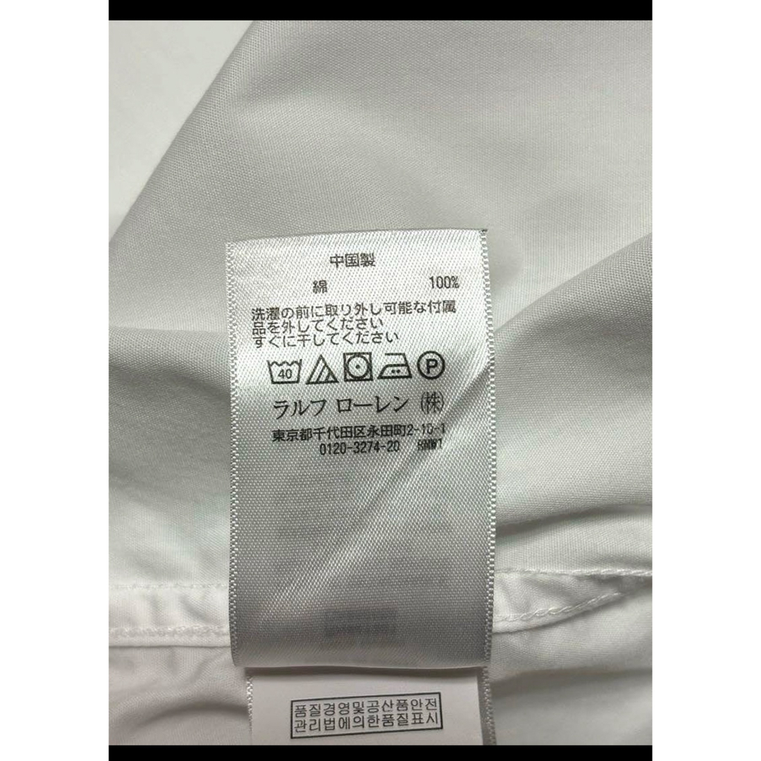 POLO RALPH LAUREN - 【希少デザイン 比翼ボタン ビックポニー