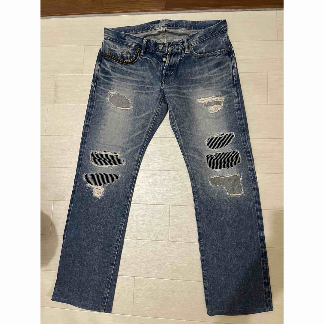 HYSTERIC GLAMOUR SP加工WRデニムパンツ 木村拓哉着用 パンツ HYSTERIC GLAMOUR SP加工WRデニムパンツ 木村拓哉着用 パンツ