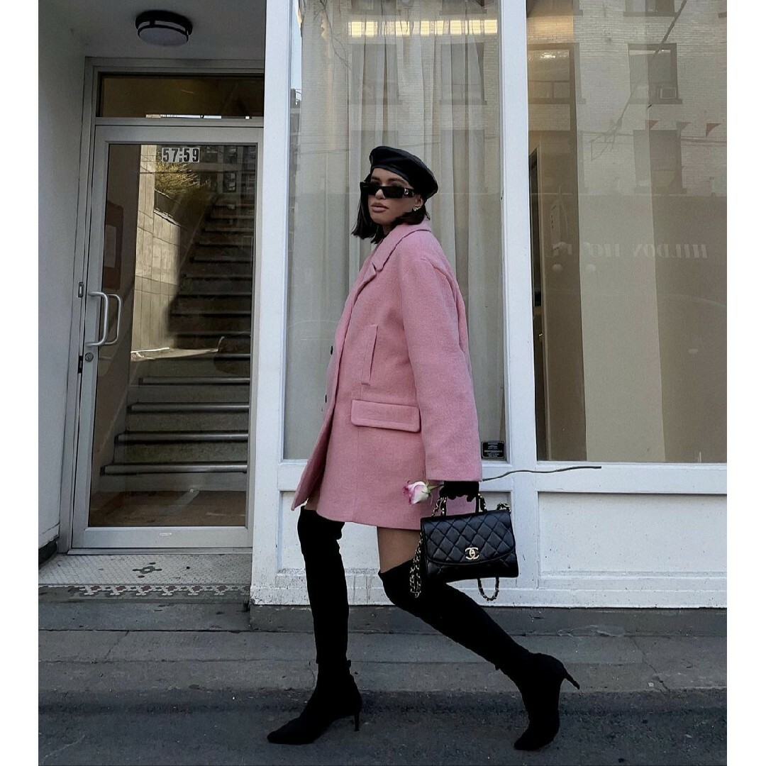 ZARA - ZARA オーバーサイズ仕様ダブルブレストコート Sサイズ ZARA - ZARA オーバーサイズ仕様ダブルブレストコート Sサイズ