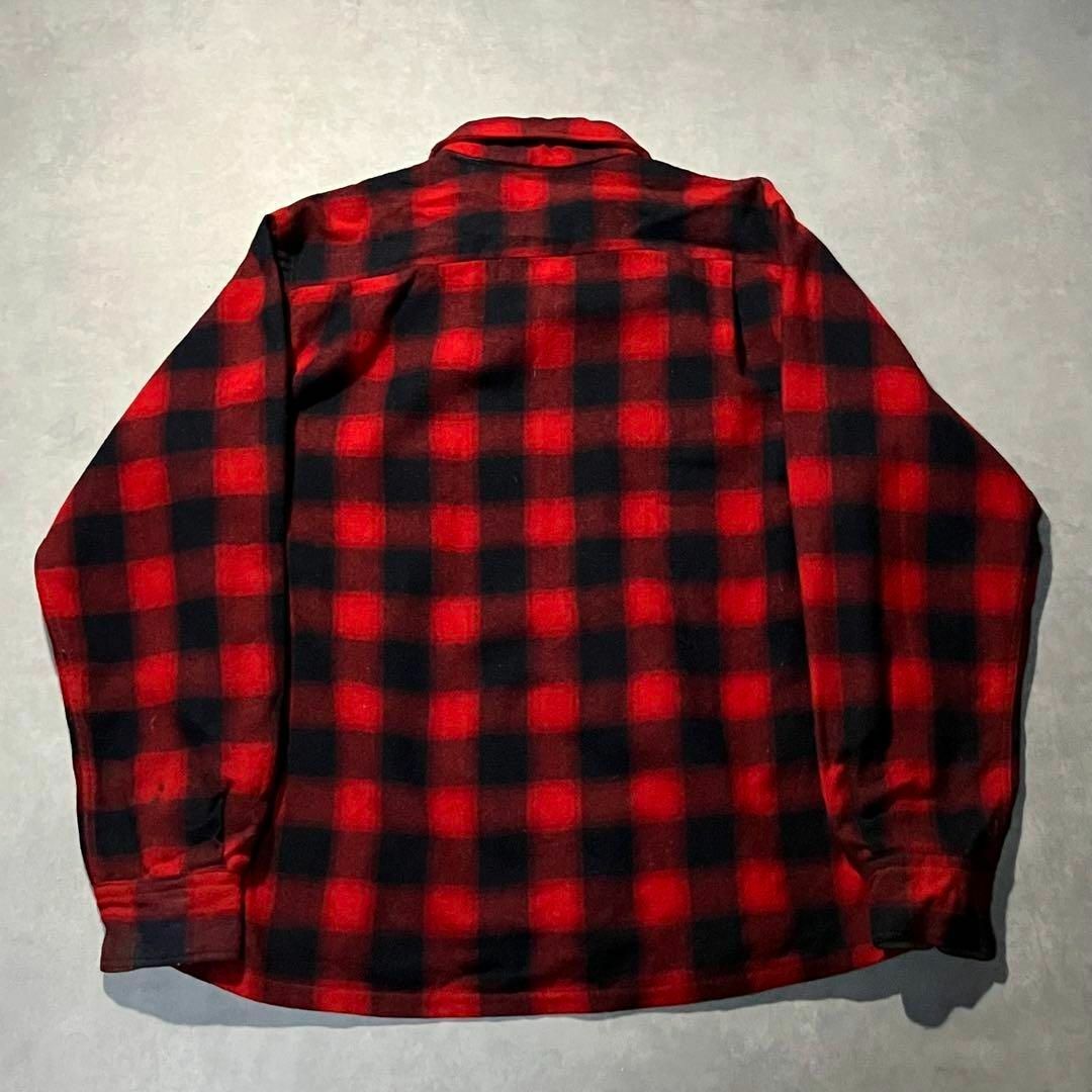 60's CEDER HILL オンブレチェック プリントネルシャツ 60's CEDER HILL オンブレチェック プリントネルシャツ