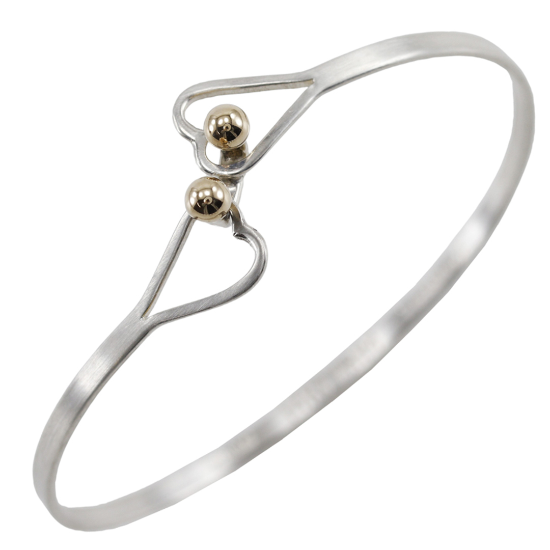 TIFFANY&Co.】ティファニー フック&アイ ダブルハート シルバー TIFFANY&Co.】ティファニー フック&アイ ダブルハート シルバー