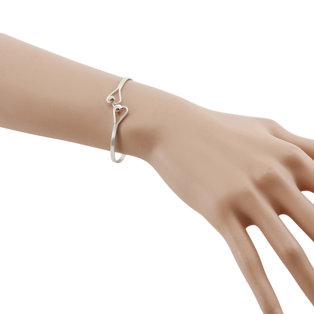 TIFFANY&Co.】ティファニー フック&アイ ダブルハート シルバー TIFFANY&Co.】ティファニー フック&アイ ダブルハート シルバー