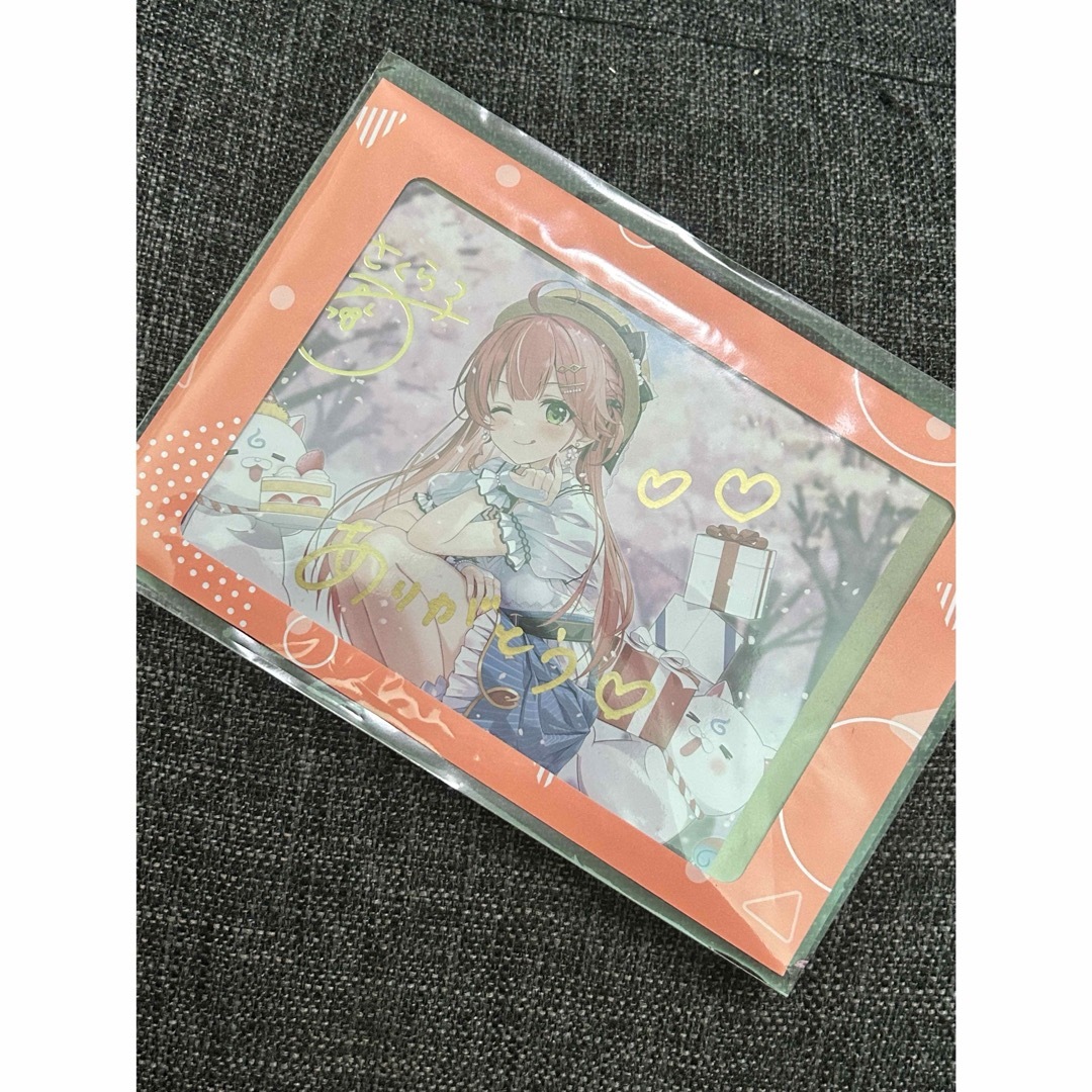 hololive - さくらみこ 誕生日記念2024直筆メッセージポスト hololive - さくらみこ 誕生日記念2024直筆メッセージポスト