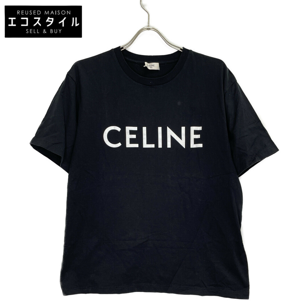 CELINE - セリーヌ ブラック 2X764671Q 22SS ロゴプリント CELINE - セリーヌ ブラック 2X764671Q 22SS ロゴプリント