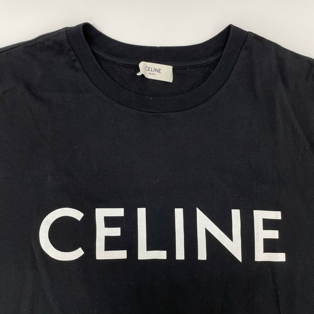 CELINE セリーヌ Tシャツ L 黒 ブラック 2022年 オーバーサイズ CELINE セリーヌ Tシャツ L 黒 ブラック 2022年 オーバーサイズ