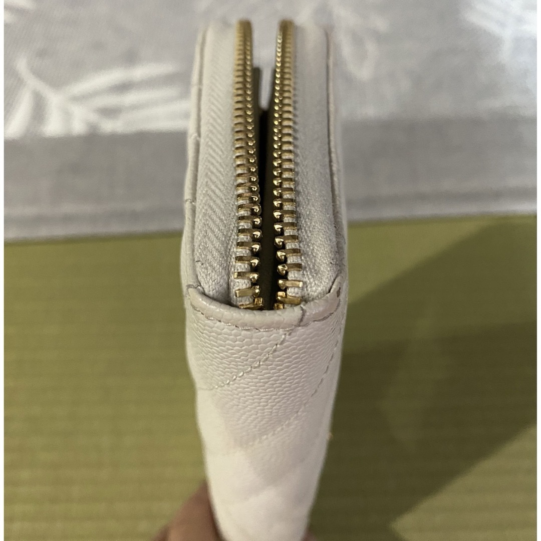 ✧SAINT LAURENT サンローラン✧ 長財布 ホワイト 白 ✧SAINT LAURENT サンローラン✧ 長財布 ホワイト 白