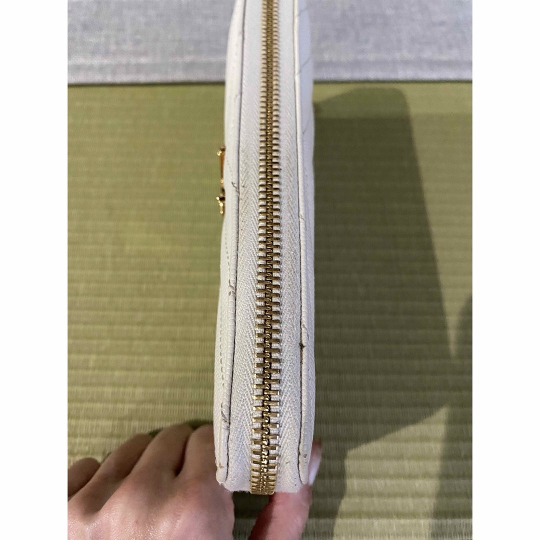 ✧SAINT LAURENT サンローラン✧ 長財布 ホワイト 白 ✧SAINT LAURENT サンローラン✧ 長財布 ホワイト 白