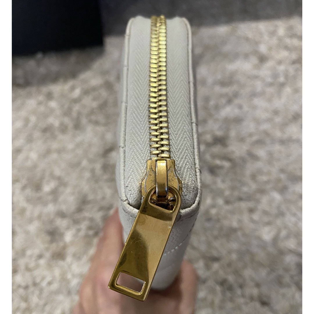 ✧SAINT LAURENT サンローラン✧ 長財布 ホワイト 白 ✧SAINT LAURENT サンローラン✧ 長財布 ホワイト 白
