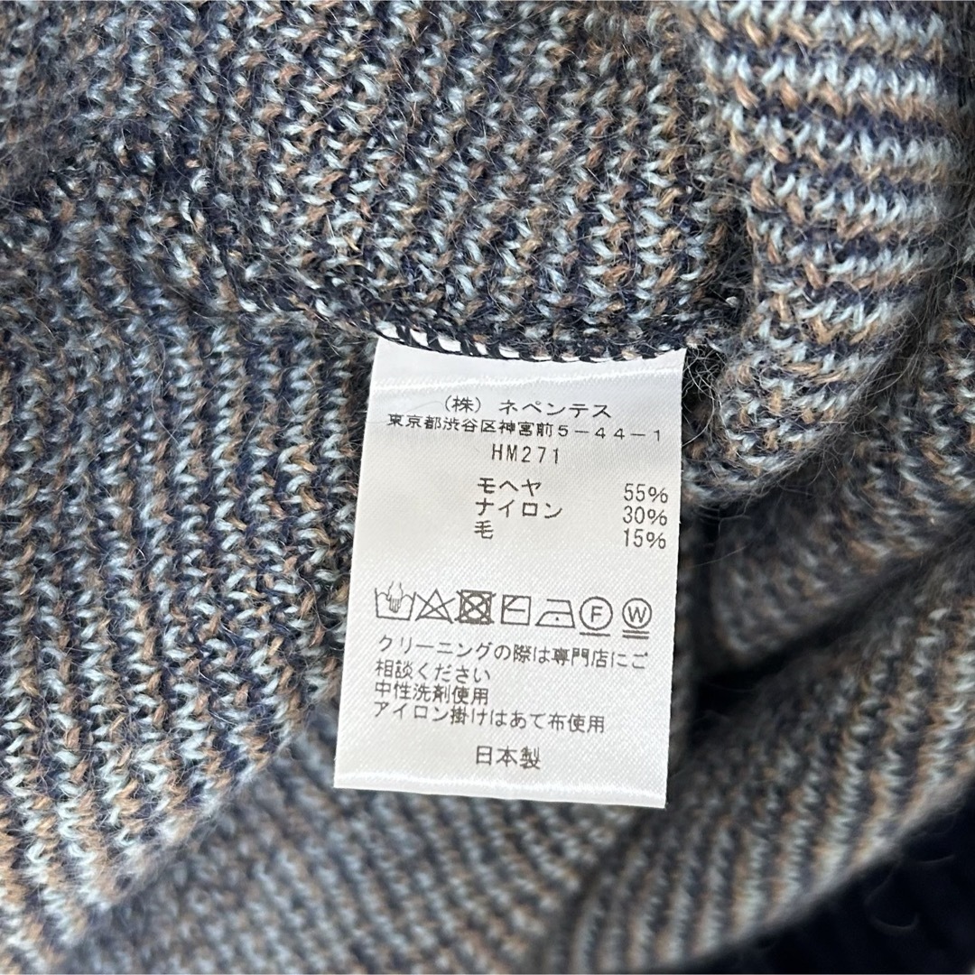 Needles - needles 20aw モヘア カーディガン フレイム ブルー M Needles - needles 20aw モヘア カーディガン フレイム ブルー M