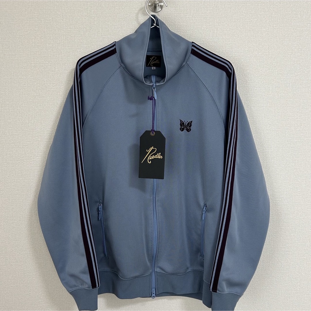 Needles - needles 22ss トラックジャケット サックスブルー Lの Needles - needles 22ss トラックジャケット サックスブルー Lの