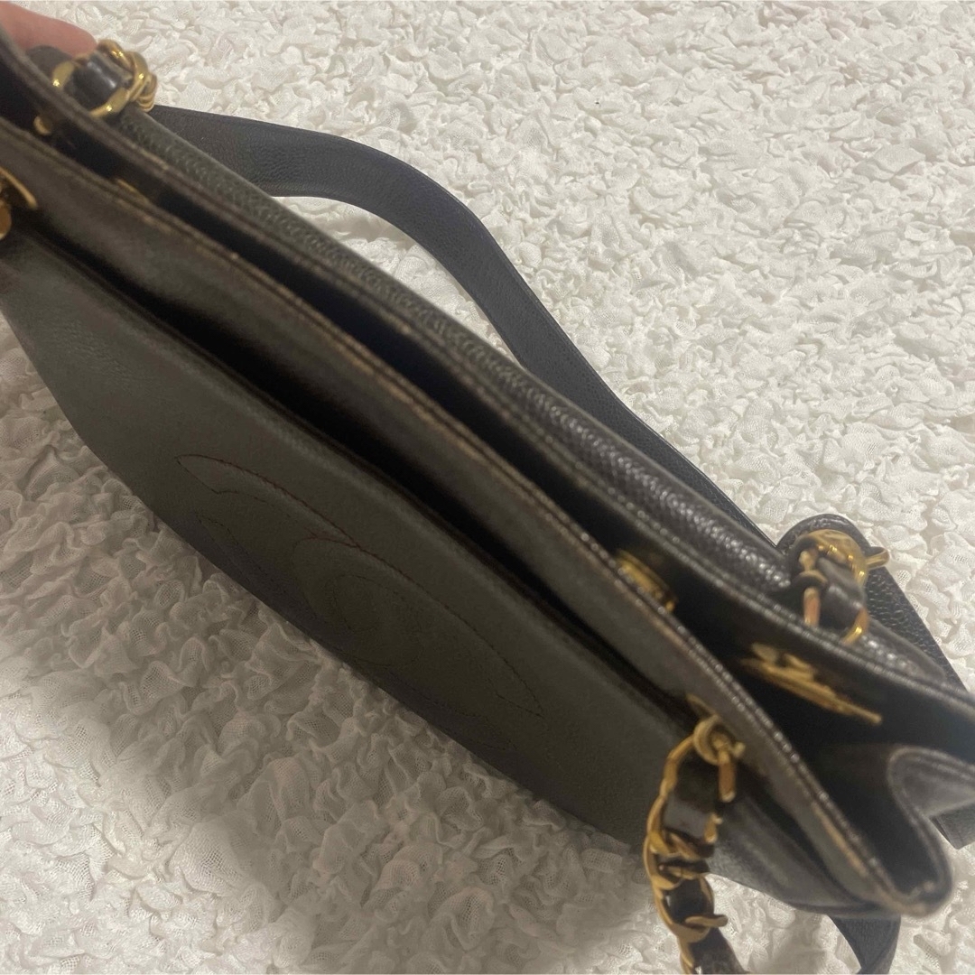 CHANEL - vintageCHANELヴィンテージシャネルダークブラウン CHANEL - vintageCHANELヴィンテージシャネルダークブラウン