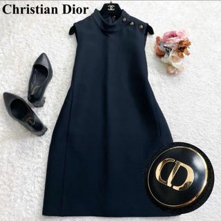 Christian Dior(ノースリーブ ・ ひざ丈ワンピース)のフリマ Christian Dior(ノースリーブ ・ ひざ丈ワンピース)のフリマ