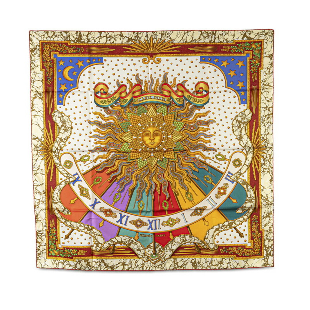 美品 エルメス カレ90 CARPE DIEM 今日一日楽しむ その日を摘め 美品 エルメス カレ90 CARPE DIEM 今日一日楽しむ その日を摘め