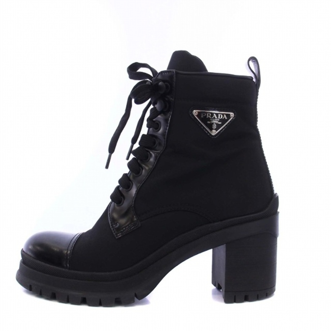 PRADA 黒 ショートブーツ(PRADA(プラダ) / ショートブーツ/36.5 PRADA 黒 ショートブーツ(PRADA(プラダ) / ショートブーツ/36.5