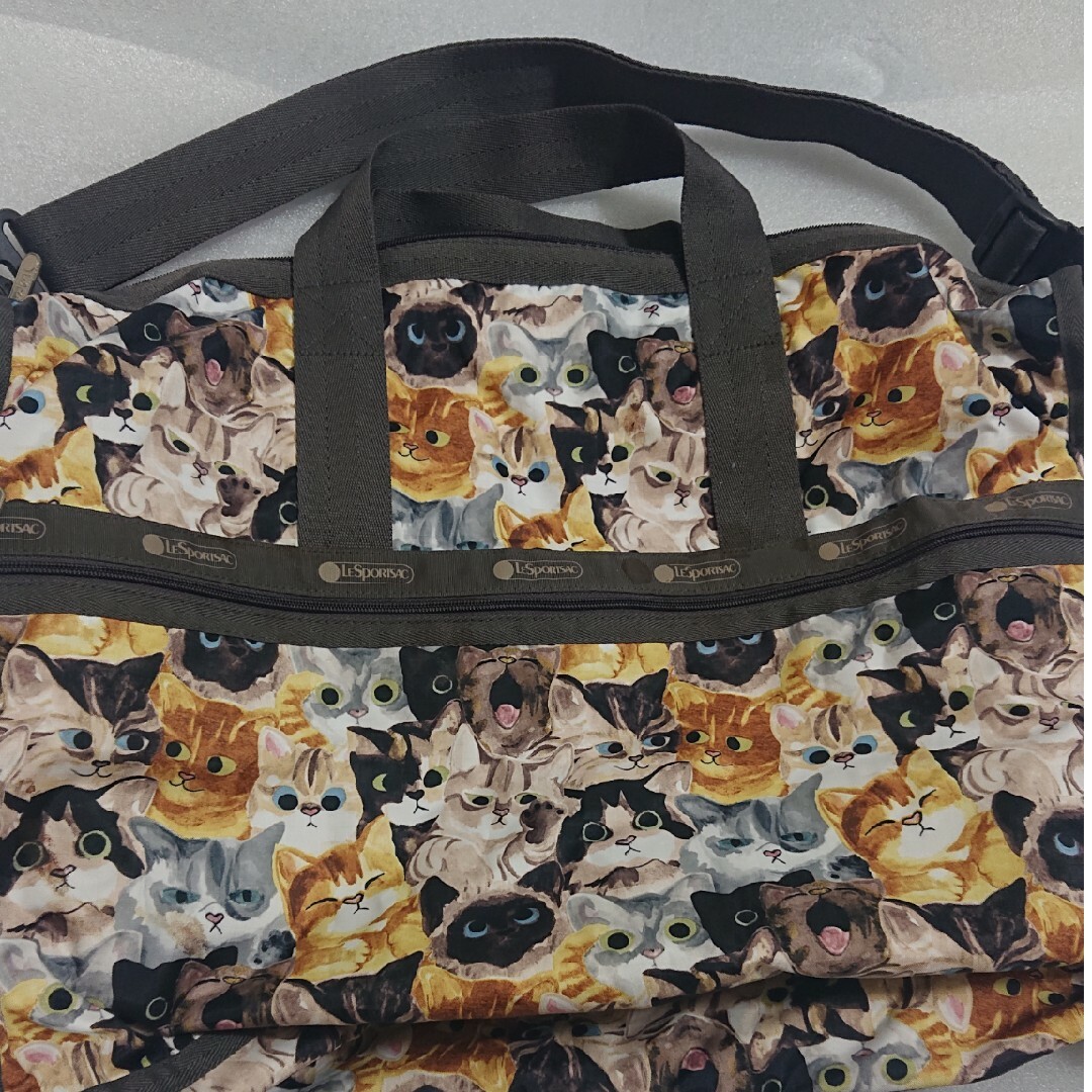 LeSportsac - お値下げ不可 レスポートサック 猫 ボストン LeSportsac - お値下げ不可 レスポートサック 猫 ボストン