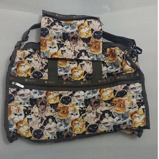 LeSportsac - お値下げ不可 レスポートサック 猫 ボストン LeSportsac - お値下げ不可 レスポートサック 猫 ボストン