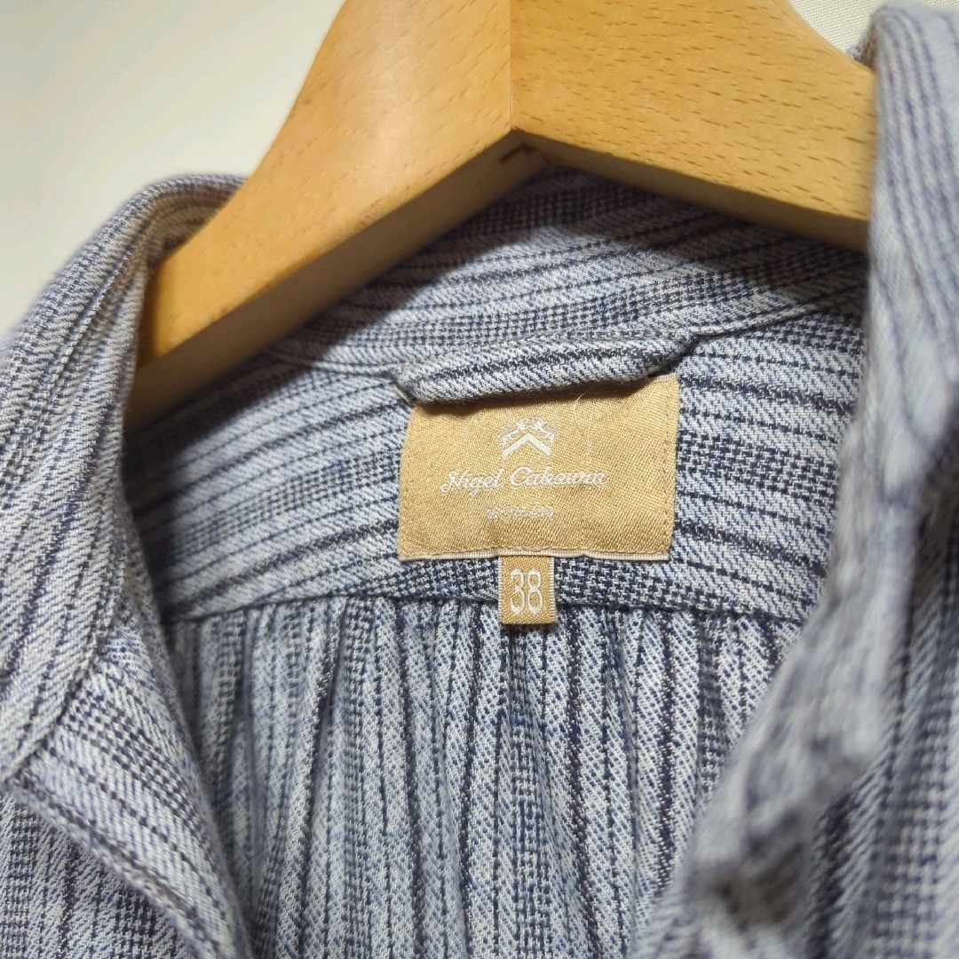Nigel Cabourn - ☆日本製 Nigel Cabourn ストライプ プル Nigel Cabourn - ☆日本製 Nigel Cabourn ストライプ プル