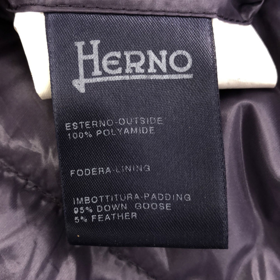 HERNO - ヘルノ ダウンジャケット 40 ライトパープル Herno HERNO - ヘルノ ダウンジャケット 40 ライトパープル Herno
