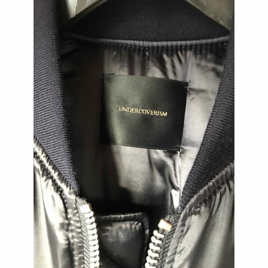 超希少】UNDERCOVERISM ブルゾン ジャケット MA-1 ネイビー 超希少】UNDERCOVERISM ブルゾン ジャケット MA-1 ネイビー