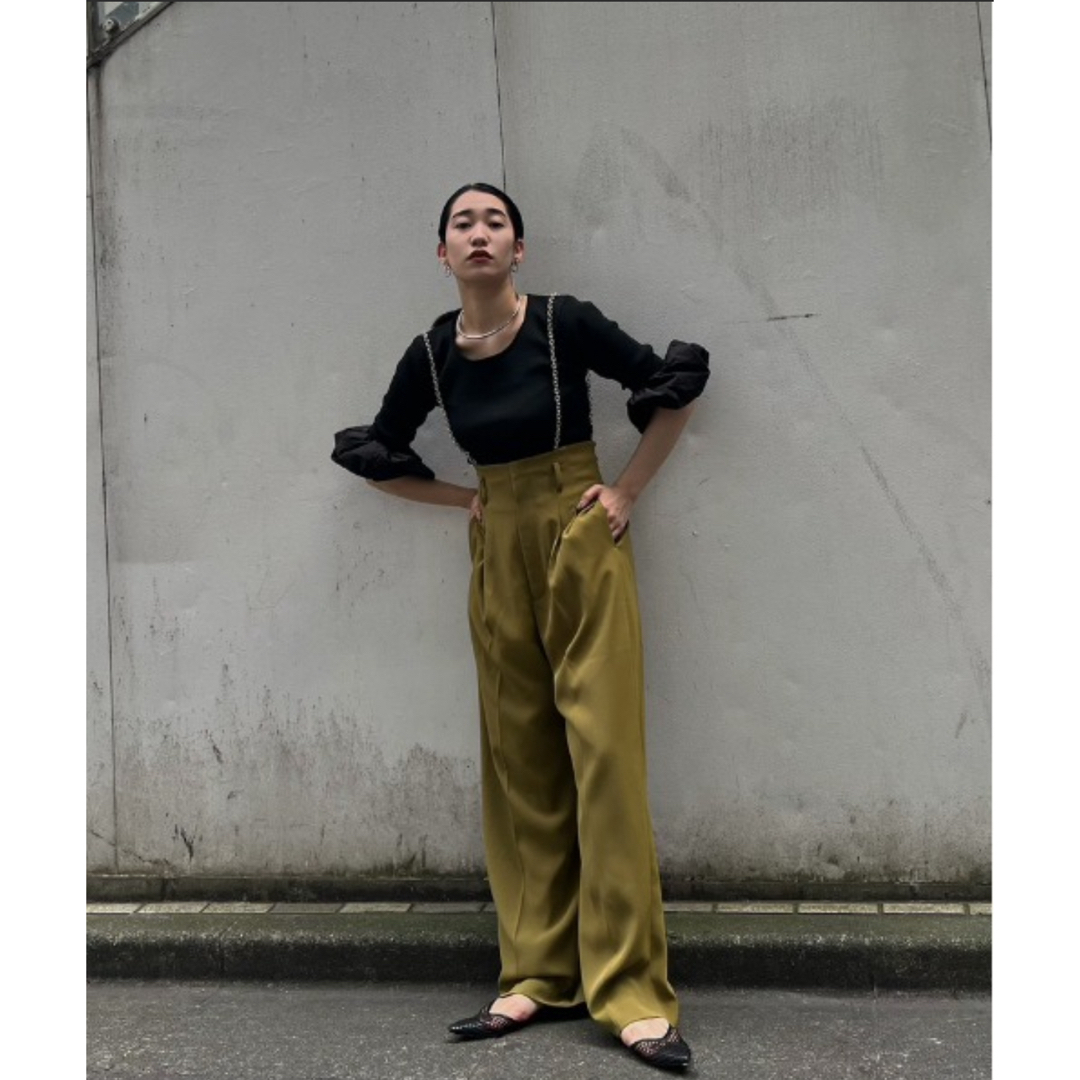 Ameri VINTAGE - Ameri 新品♡ PINCH SLEEVE KNIT TOP♡の通販 Ameri VINTAGE - Ameri 新品♡ PINCH SLEEVE KNIT TOP♡の通販