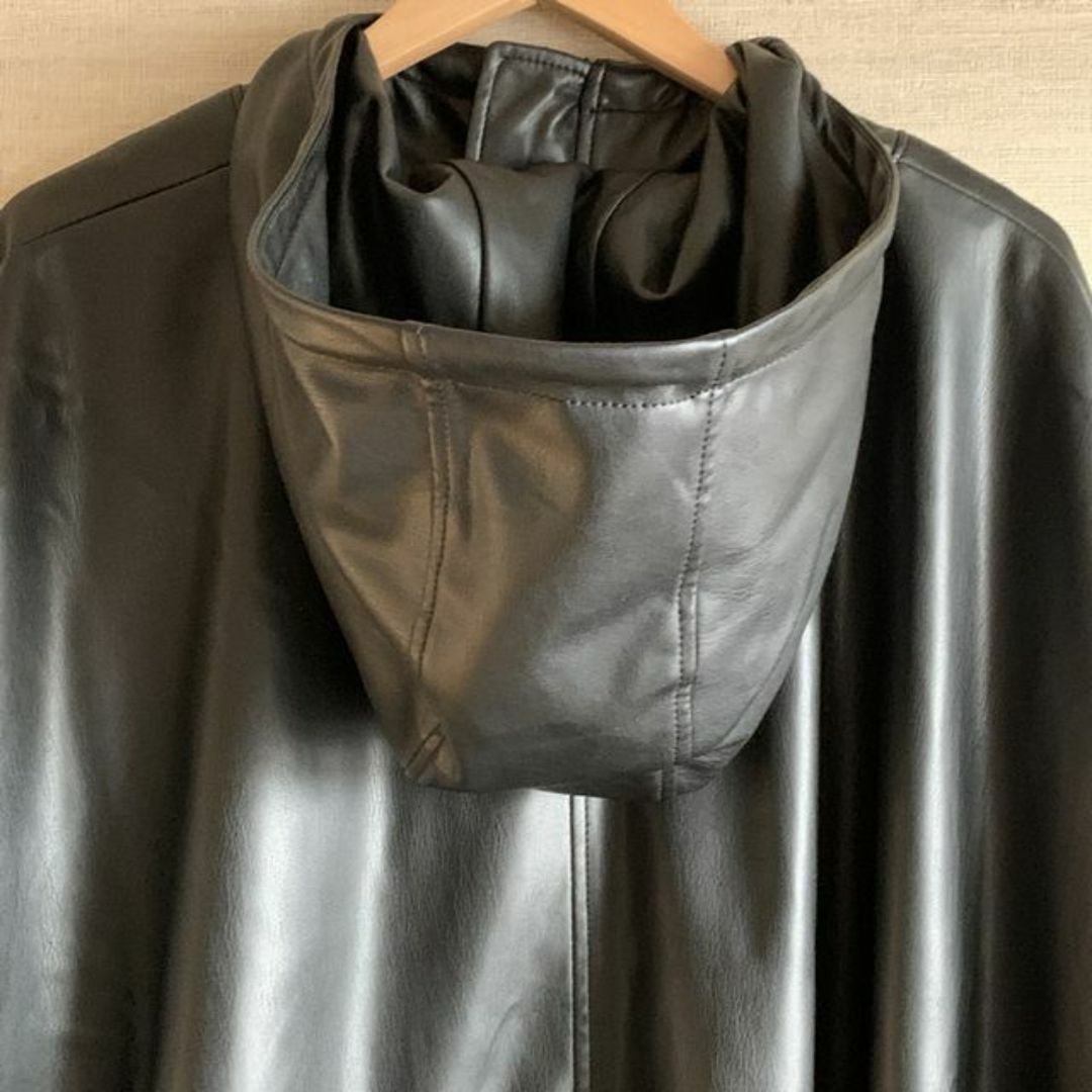 ZARA - 【希少アイテム/完売品】 ZARA フェイクレザー ロング ZARA - 【希少アイテム/完売品】 ZARA フェイクレザー ロング