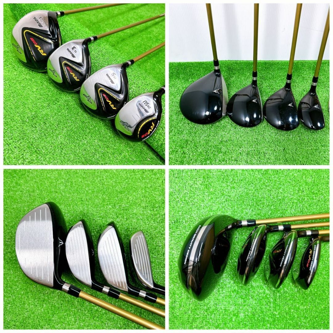 希少! MIZUNO RV-X メンズ ゴルフ 12本セット R 初心者(MIZUNO 希少! MIZUNO RV-X メンズ ゴルフ 12本セット R 初心者(MIZUNO