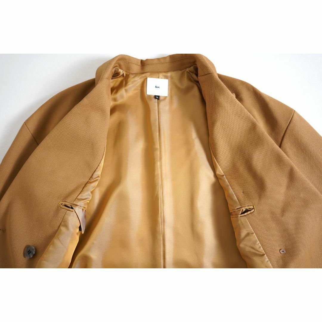 652y*美品 ダブルスタンダード sov ダブル チェスターコートの 652y*美品 ダブルスタンダード sov ダブル チェスターコートの