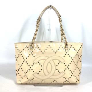 CHANEL - シャネル CHANEL CC ロゴ パンチング カバン トート CHANEL - シャネル CHANEL CC ロゴ パンチング カバン トート