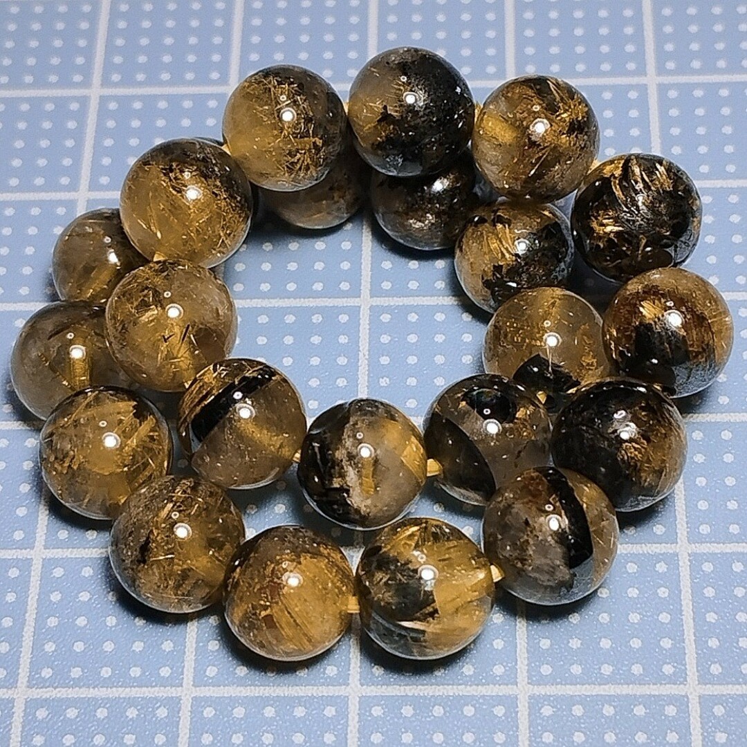⑥太陽放射タイチンルチルクォーツ ブレスレット 8mm ルチル ⑥太陽放射タイチンルチルクォーツ ブレスレット 8mm ルチル