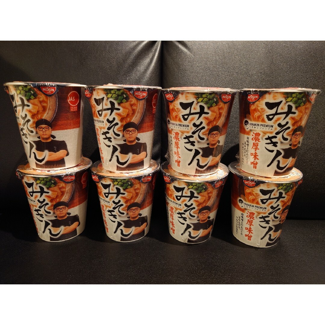 ラーメン/8カップ】みそきん/ヒカキンプレミアム/2024.11 ラーメン/8カップ】みそきん/ヒカキンプレミアム/2024.11
