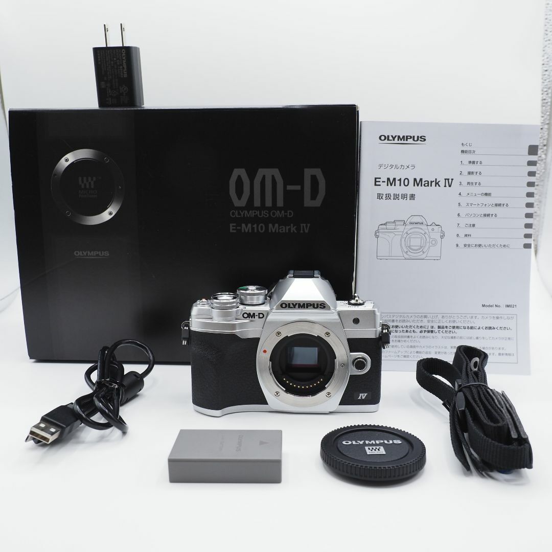 ショット数わずか496回・新品級★OLYMPUS E-M10 Mark IV