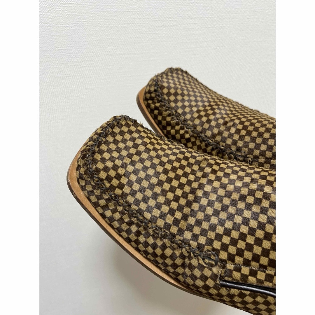 美品/貴重/サイズ8.5)ルイヴィトン、ハラコ素材サンダル 美品/貴重/サイズ8.5)ルイヴィトン、ハラコ素材サンダル