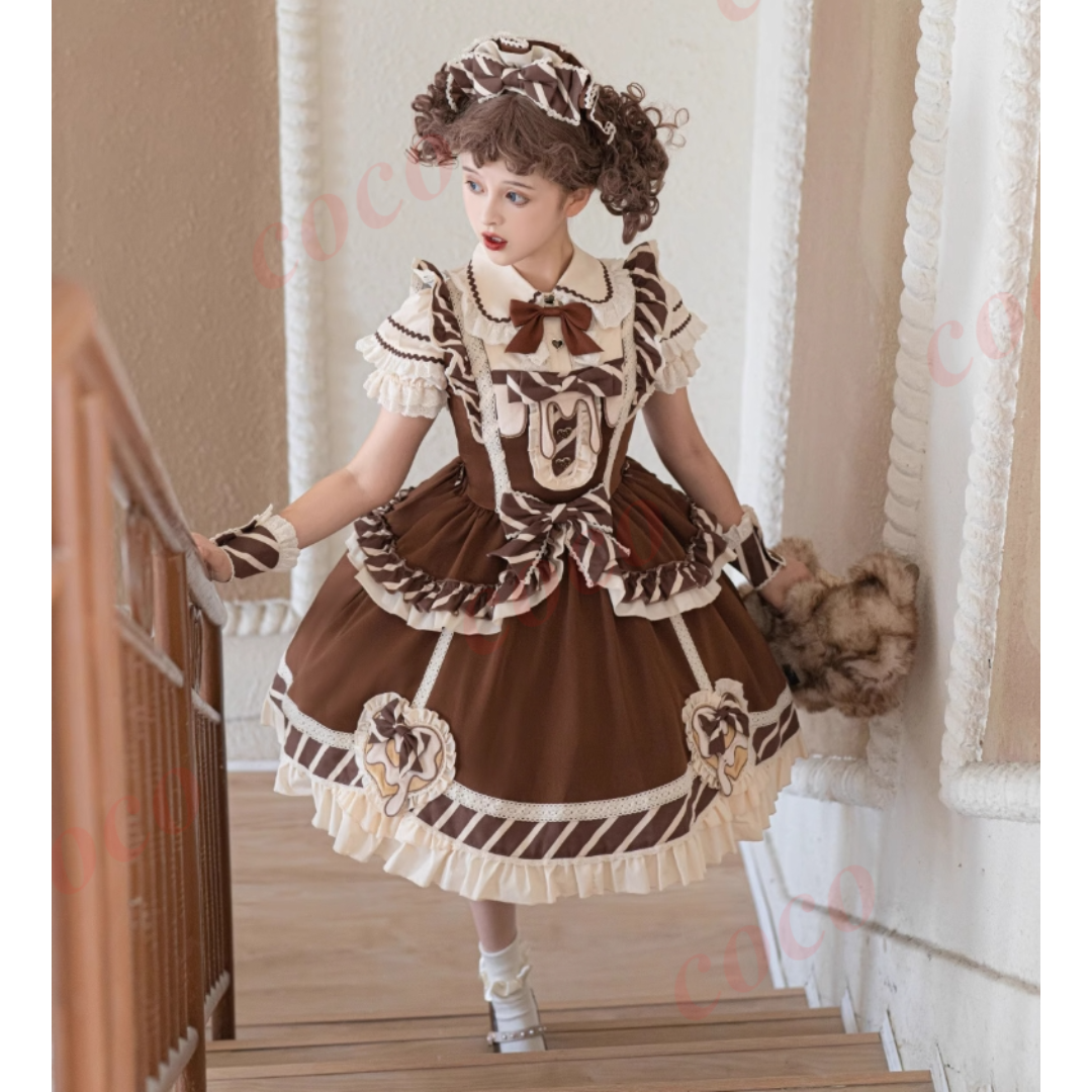 オリジナルlolita洋服doll感日常可愛い少女ロリータロリィタ オリジナルlolita洋服doll感日常可愛い少女ロリータロリィタ