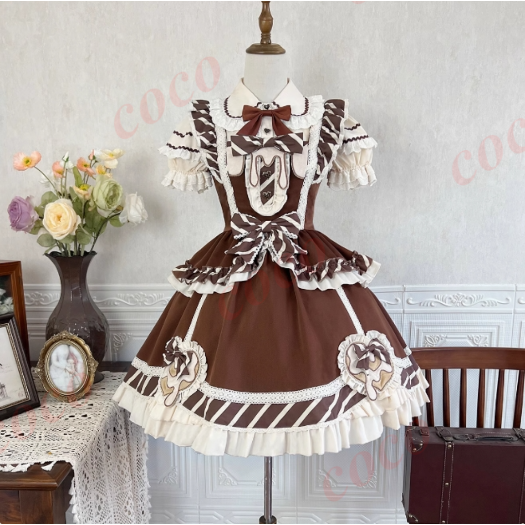 オリジナルlolita洋服doll感日常可愛い少女ロリータロリィタ